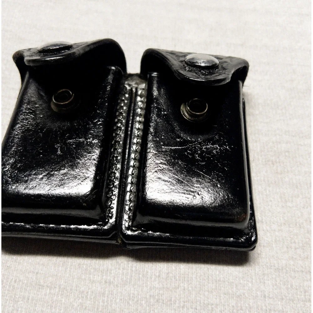 Vintage Leather C.A. Hoffman & Son Basketweave Duty Belt Add On‎